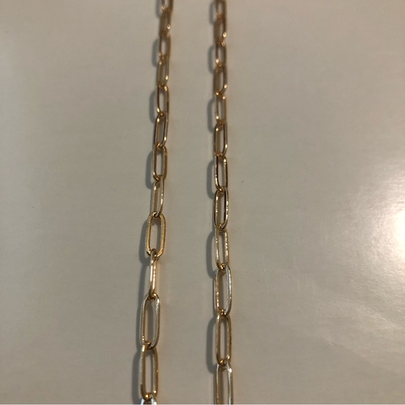 NIB O.Secret Paperclip Chain Pendant Necklace - Picture 4 of 15